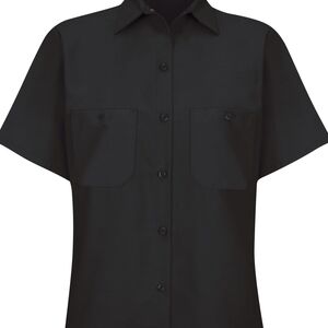NEW Red Cap Womens Short Sleeve Work Shirt